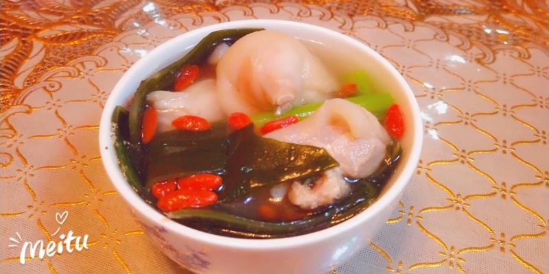 75海带猪蹄汤